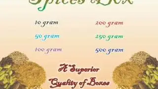 SPICE BOX MANUFACTURER