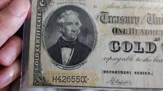 1882 $100 Gold Certificate