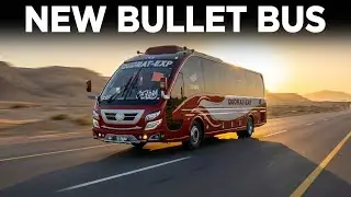 New Road Bullet Bus | Al Qudrat Road Bullet Bus | Hino Bus | Quetta Buses | Bus terminal Pakistan