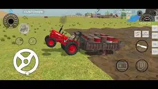 ट्रैक्टर से हैवी ट्रॉली को खींचा #tractor #power #new #tochan #stunt #nishu #funny #heavy #load #top