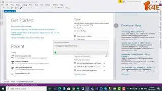 How to create asp.net web form application visual studio 2017