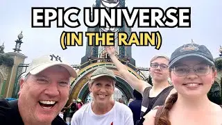 UNIVERSAL EPIC UNIVERSE IN FLORIDA&hellip;.IN THE RAIN | USA ROAD TRIP 2025
