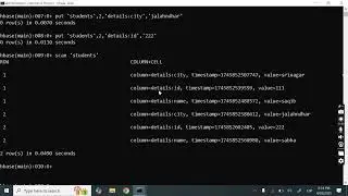 HBase Data Manipulation Commands Explained | Put, Get, Scan | HBase Tutorial