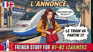 IMPROVE YOUR FRENCH Listening : Intermediate French Story for B1 & B2 Learners