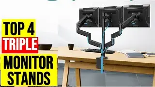 ✅Top 4 Best Triple Monitor Stands 2023 | Best Triple Monitor