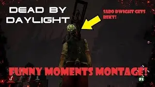 SABO DWIGHT CAN'T CATCH A BREAK | DBD FUNNY MOMENTS MONTAGE!
