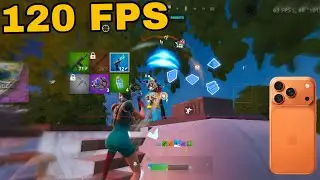 iPhone 17 Pro 120 Fps Fortnite Mobile Gameplay *Still Sitting On a Platinum 3 Rank | Road To Unreal*