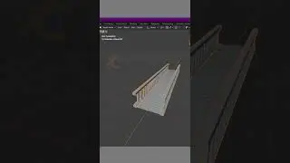 How to make wooden bridge  short video  #3dmodelingtutorial #worldofblender #blenderanimations
