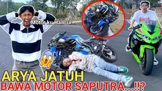 MOTOR SAPUTRA H4NCUR😱ARYA KECEL4KAAN NEKAD BAWA MOTOR SAPUTRA MARAH BESAR!? | Mikael TubeHD