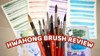 Korean Watercolor Brushes That Are Worth It | Hwahong