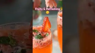 Strawberry Cooler Recipe 🤤 #shorts #superchef #ramzan