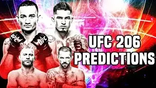 UFC 206 Predictions | Holloway Vs Pettis