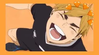 Atsumu's adorable laugh
