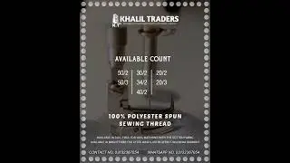 Deal in All Kinds of Polyester & Cotton Thread #shorts #thread