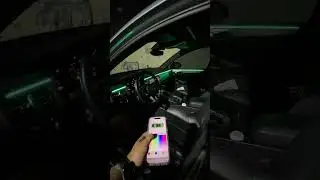 PREMIUM AMBIENT LIGHT FOR PORSCHE MACAN #ambientlighting #porsche #macan #carlights