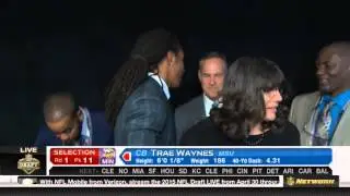 (HD) NFL 2015 Draft Selection - Minnesota Vikings Select Trae Waynes #11