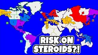 Risk But Everyone Plays Simultaneously! (Warzone.com)
