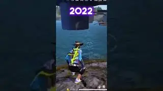 Free fire 2017 VS 2022 #2017vs2022 #freefire #garena #xinggaming #freefirebrasil  #2022  #shorts