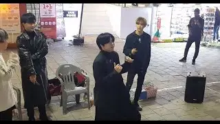 20191105 홍대 오늘 킹덤즈-오루트(kingdoms-O_Route) 버스킹 04 - 진호(jinho)군 게스트(guest) PENTAGON(펜타곤) _ Shine(빛나리)