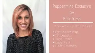 Wig Review: Peppermint Exclusive by Belle Tress in Strawberry Shortcake