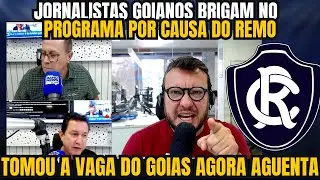 JORNALISTAS GOIANOS BRINGAM NO PROGRAMA POR CAUSA DO REMO E DIZ