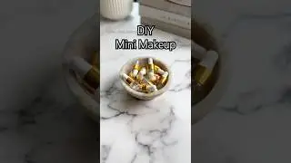 How to make your own Mini Makeup! #whatsinmybag #diyprojects #minimakeup #minibag #howtobeauty