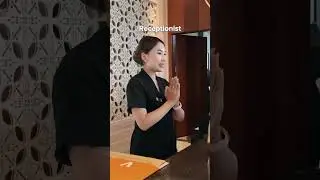 F&B Service Team VS Receptionist #hotel #travel #staycationbandung #explorebandung