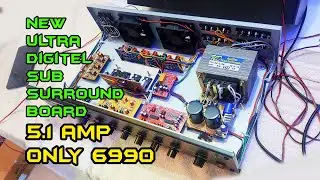 5.1 Amp for home use Only 7990 / ultra digital subwoofer surrounding - new board sound test result