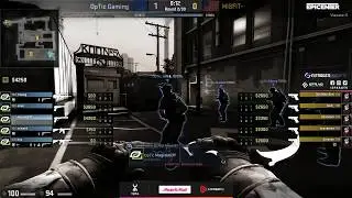 Optic Gaming vs Misfits (map2) EPICENTER 2017 Americas Closed Qualifier