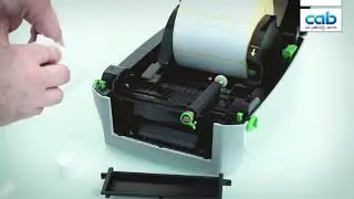 cab MACH1/MACH2 Tutorial: Cleaning the Print Roller / Druckwalze reinigen