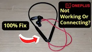 OnePlus Neckband Not Working | OnePlus Neckband Bullets Wireless Z2  Not Connecting/Pairing Problem