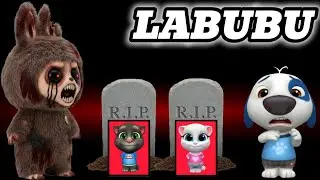 Labubu Killed Tom Angela / Talking Tom And Friends