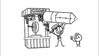 Mr Pencil CHEATS to Win! 😈 | Funny Cartoon Moment
