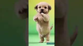 CUTE Puppy Dance 🥰 Chota Pyara Pilla Nach #cute #puppydance #shorts