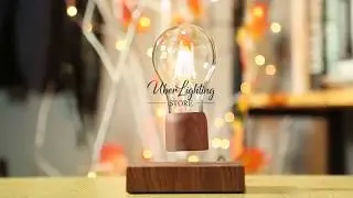 Levitating Edison Desk Lamp