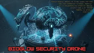 This Glowing Security Drone Is Literally Grown