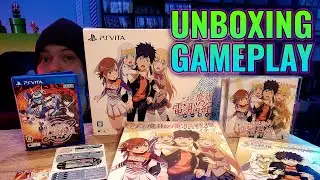 Распаковка/Геймплей &mdash; A Certain Magical Virtual On &mdash; Ограниченное издание PS Vita