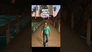 GTA Vice City NPCs Paani Me Kyu Jump Karte Hai? 😱 | Hidden Glitch #gtavc #shorts #gta #omaxgamer