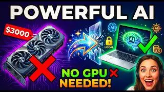 My Laptop Can't Run AI... So I Did This Instead (Game Changer)