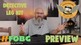 Game Toppers Detective Leg Kit Unboxing and Assembly