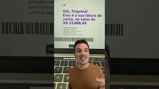 O QUE ACONTECE SE N&Atilde;O PAGAR A FATURA DO CART&Atilde;O #shorts