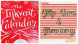 Inkvent 2021 Art Journal Flip-thru & GIVEAWAY!