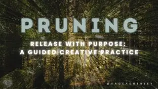 The Art of Letting Go | Intentional Creativity Workshop for Release, Healing & Renewal
