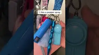 Every girl should have a safety keychain🤞💗 #selfdefenseforwomen #accessories #selfdefense #pink