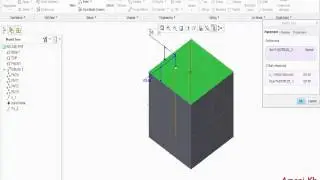 how to create datum points, axis & planes  in creo parametric 2.0