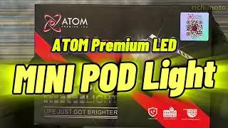 ATOM POD mini driving lights unboxing