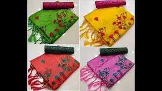 Trendy Attractive Dola Silk Women's Sarees | CoD | RV Collections