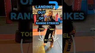 Unlock the Secret to Long Range Strikes in Kickboxing #shorts
