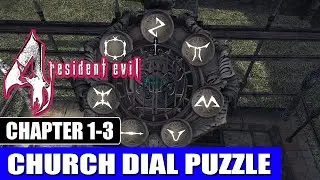 Church Dial Puzzle - Resident Evil 4 | 3 Family Insignias Puzzle (Chapter 1-3)