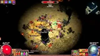 Path of Exile Crypt (66) Map Playthrough